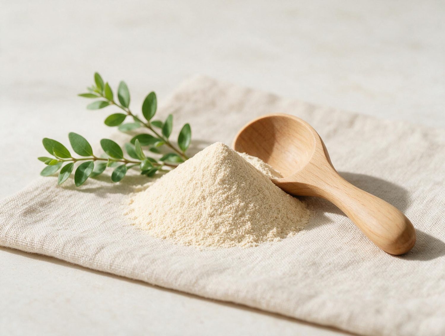 El polvo de LongeVita con ingredientes naturales